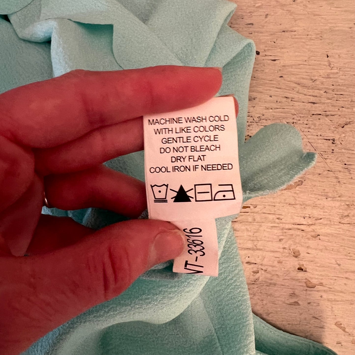 Mud Pie Mint Green Sleeveless High Collar Scallop Hem Mini Dress Size Medium GC
