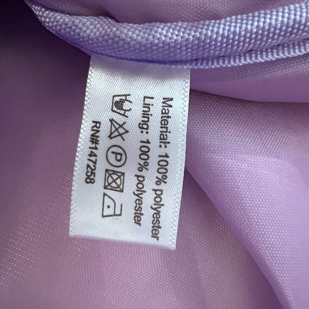 Simply Southern Purple Selectively Social Tote Bag 19x11x6 Good Condition