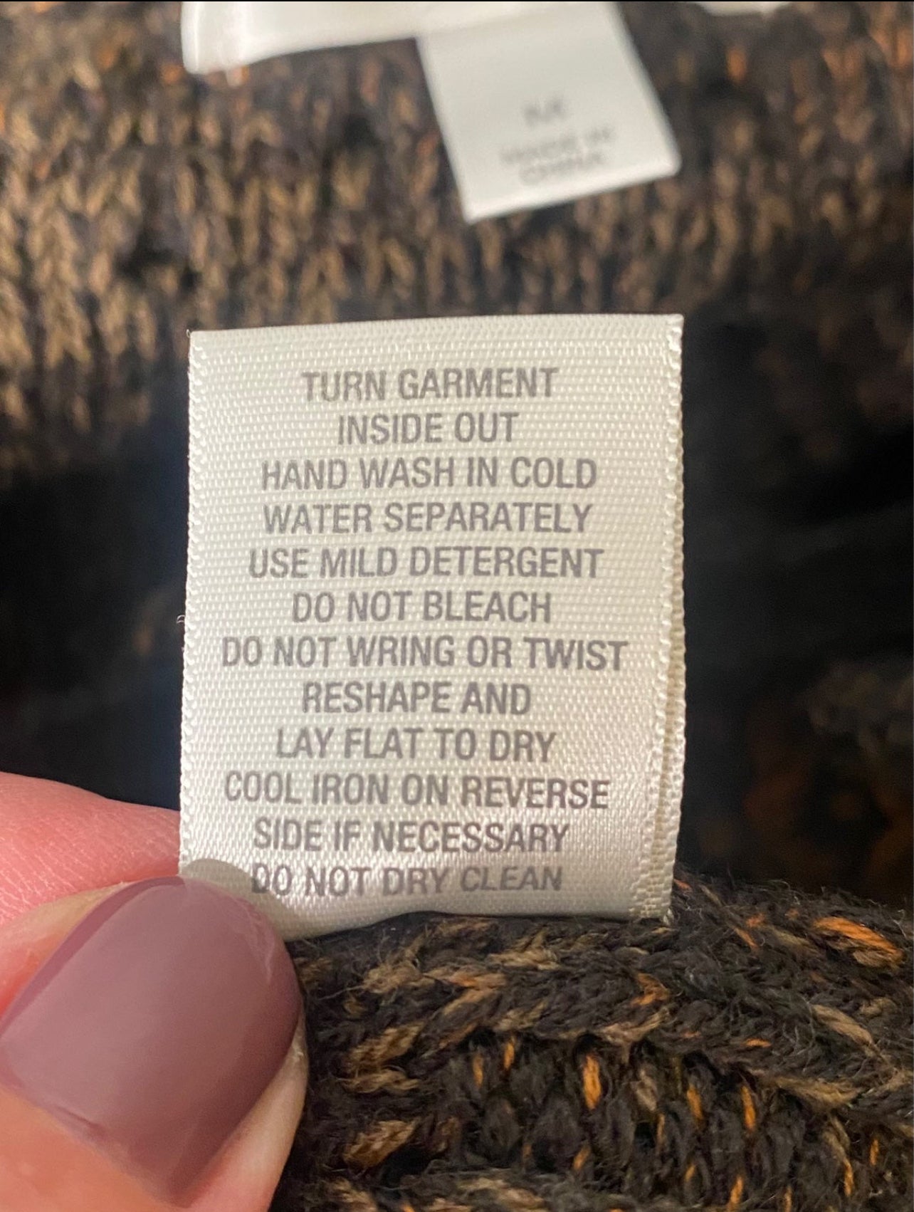 Dress Barn Black Orange Faux Leather Closure Wide Short Sleeve Cardigan Sweater Medium Good Condition