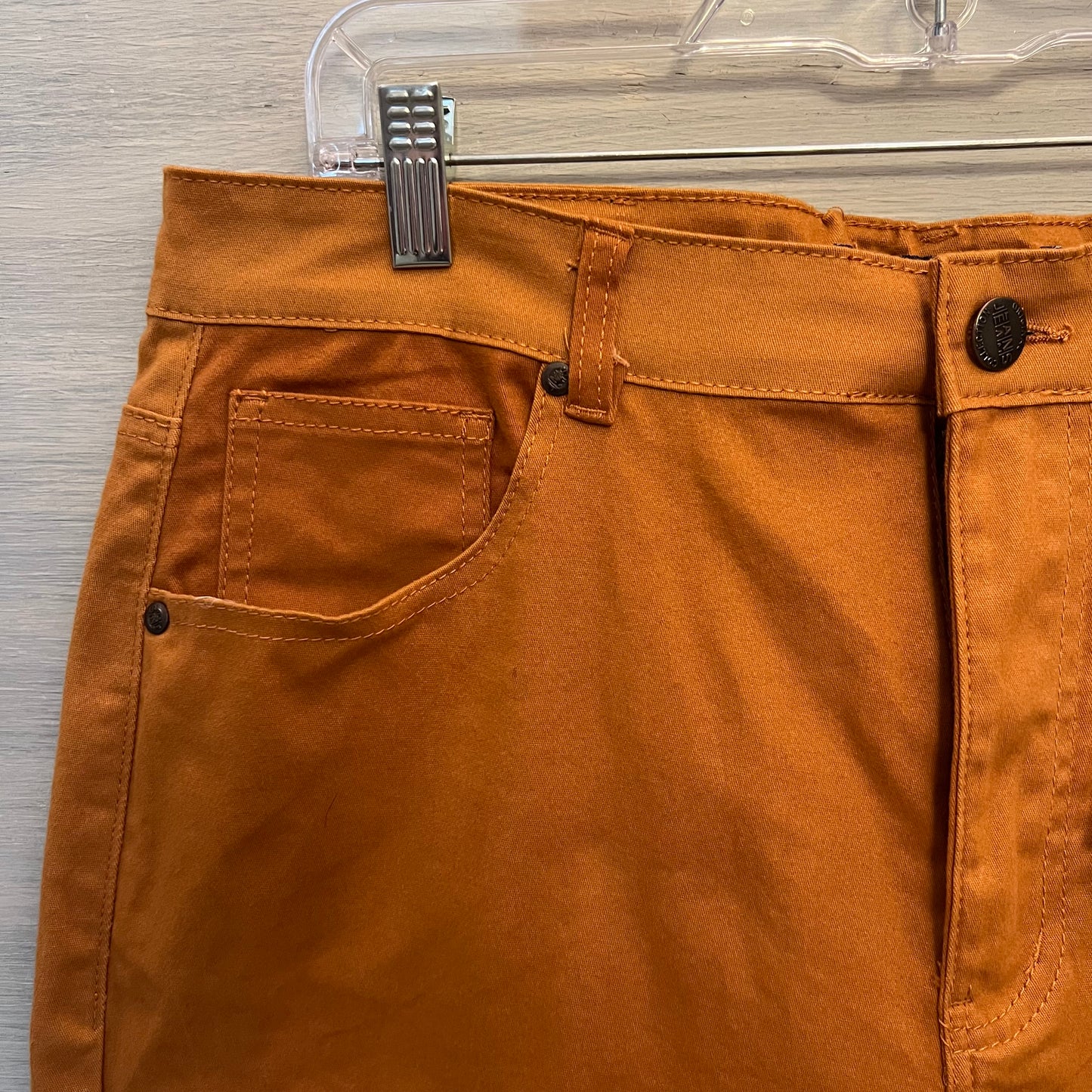 Jeanstation Camel Flat Front Chino Shorts Size 38 New with Tag