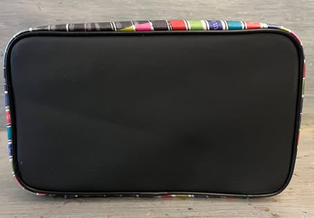 Julep Multicolor Makeup Nail Polish Nail Accessories Organizer Travel Bag Good Condition