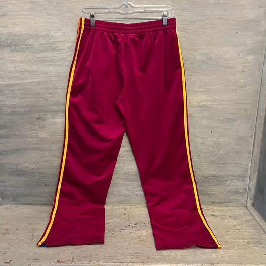 Adidas grun Fuchsia Athletic Track Pants Medium Like New