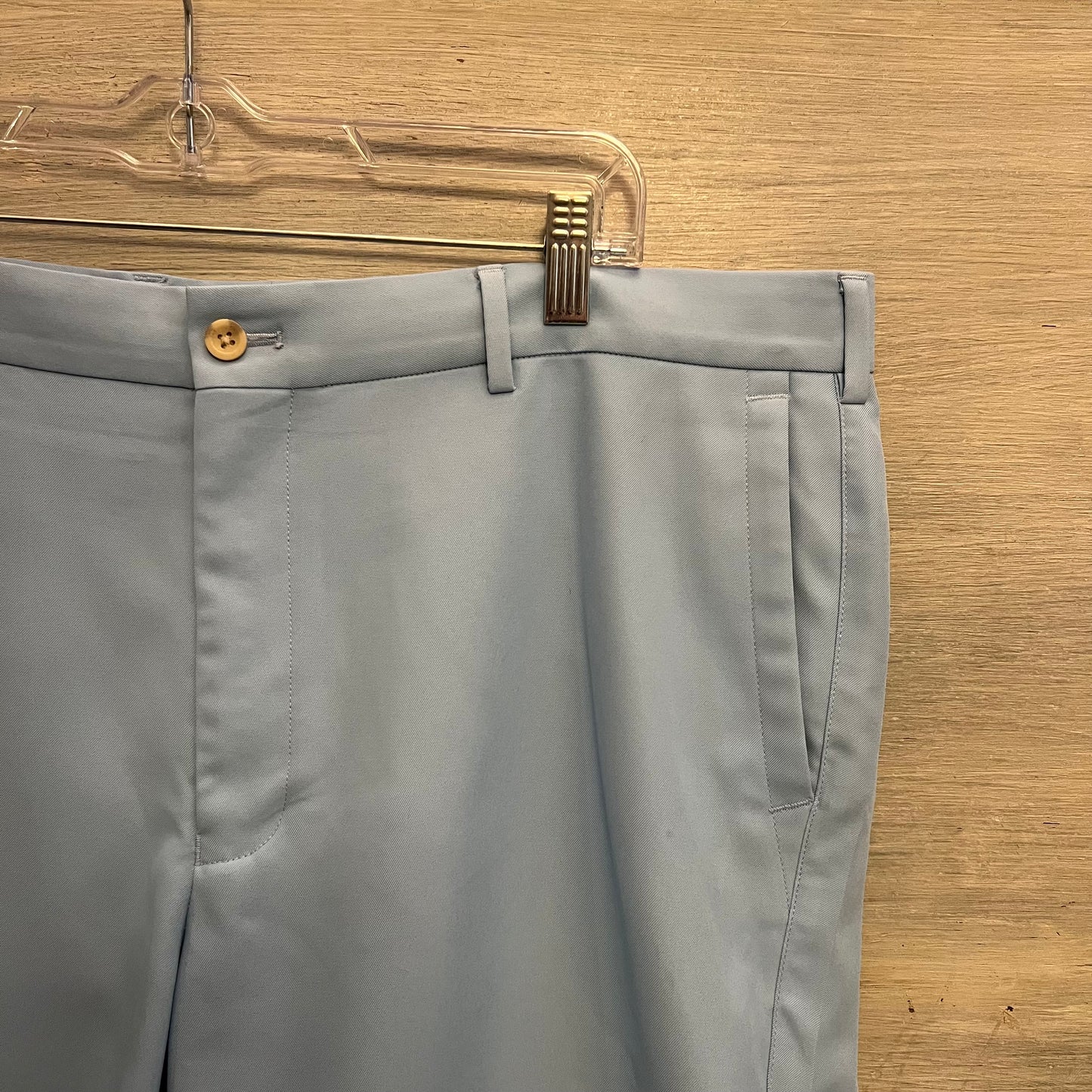 Peter Millar Pale Blue Chino Shorts Size 38 Like New
