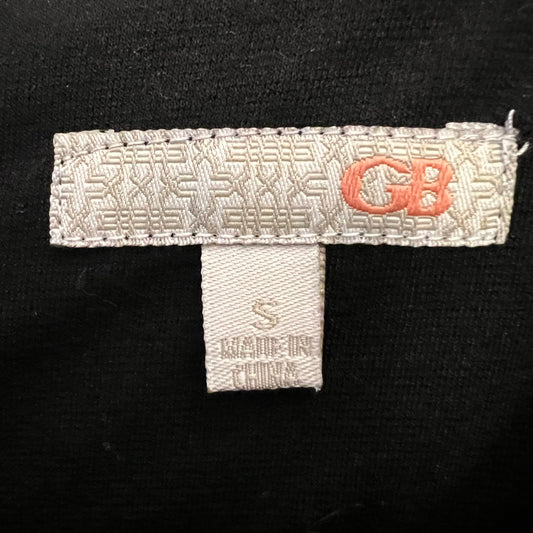 GB Black Colorful AztecPrint Embroidered Bodice Bodycon Mini Dress Size Small Good Condition