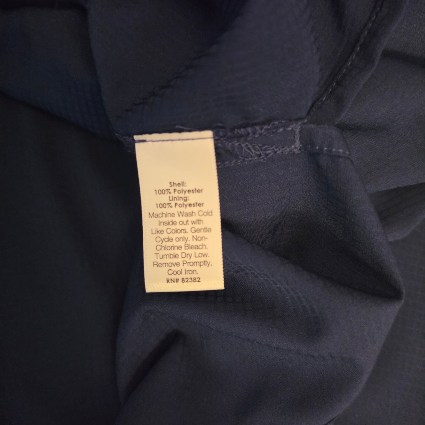 Ocean+Coast Navy Blue Ocean Advantage Lightweight Button Down Shirt Size 2XL Good Condition