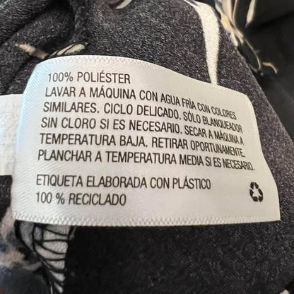 A new day Button Down Tie Waist Shirt Dress XSmall Good Condition