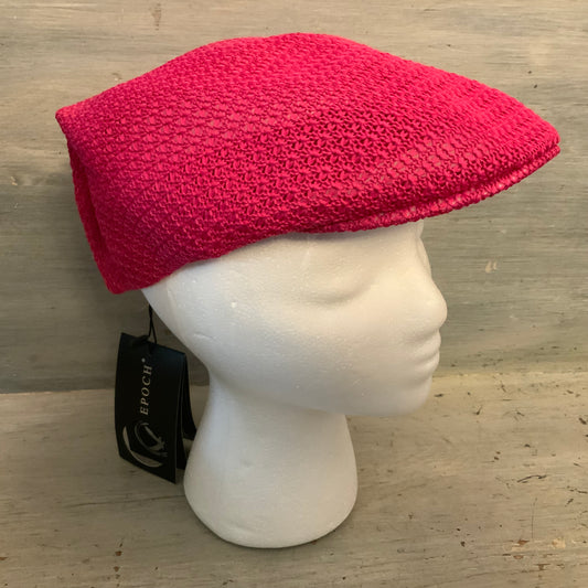 Epoch Hats Co. Men’s Hot Pink Newsboy Cap Hat L/XL New with Tags