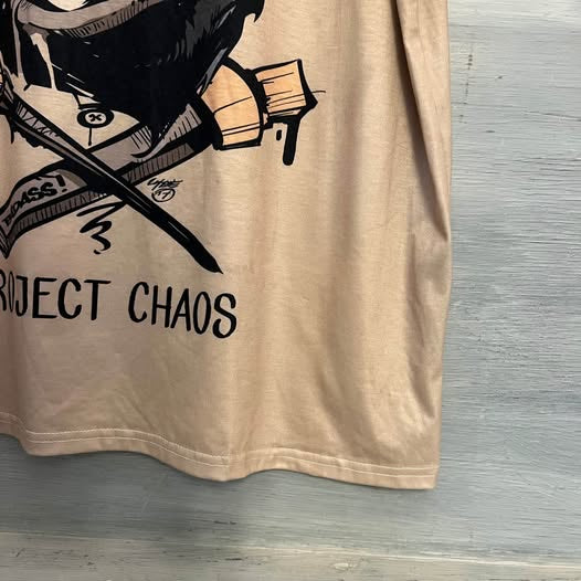 Project Chaos Badass Gorilla Artist Graphic T Shirt XL Like New