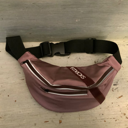Fitkicks Mauve Fanny Pack 12x5 Like New