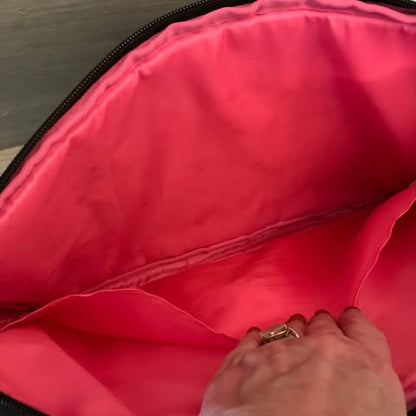 XOXO Colorful Faux Leather Laptop Tablet Bag Good Condition