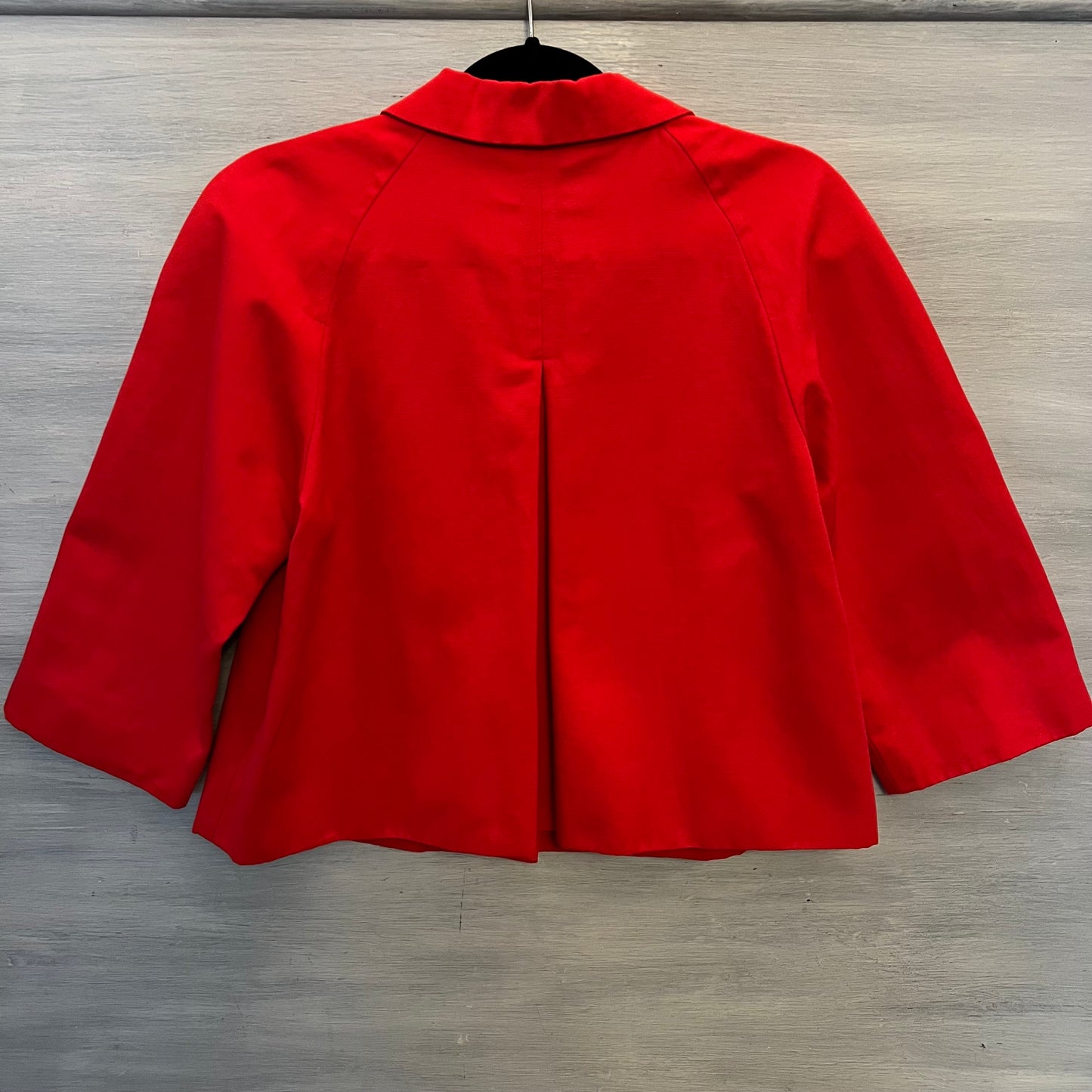 Scott Taylor Red Retro Babydoll Cropped Jacket Size Large Good Condition