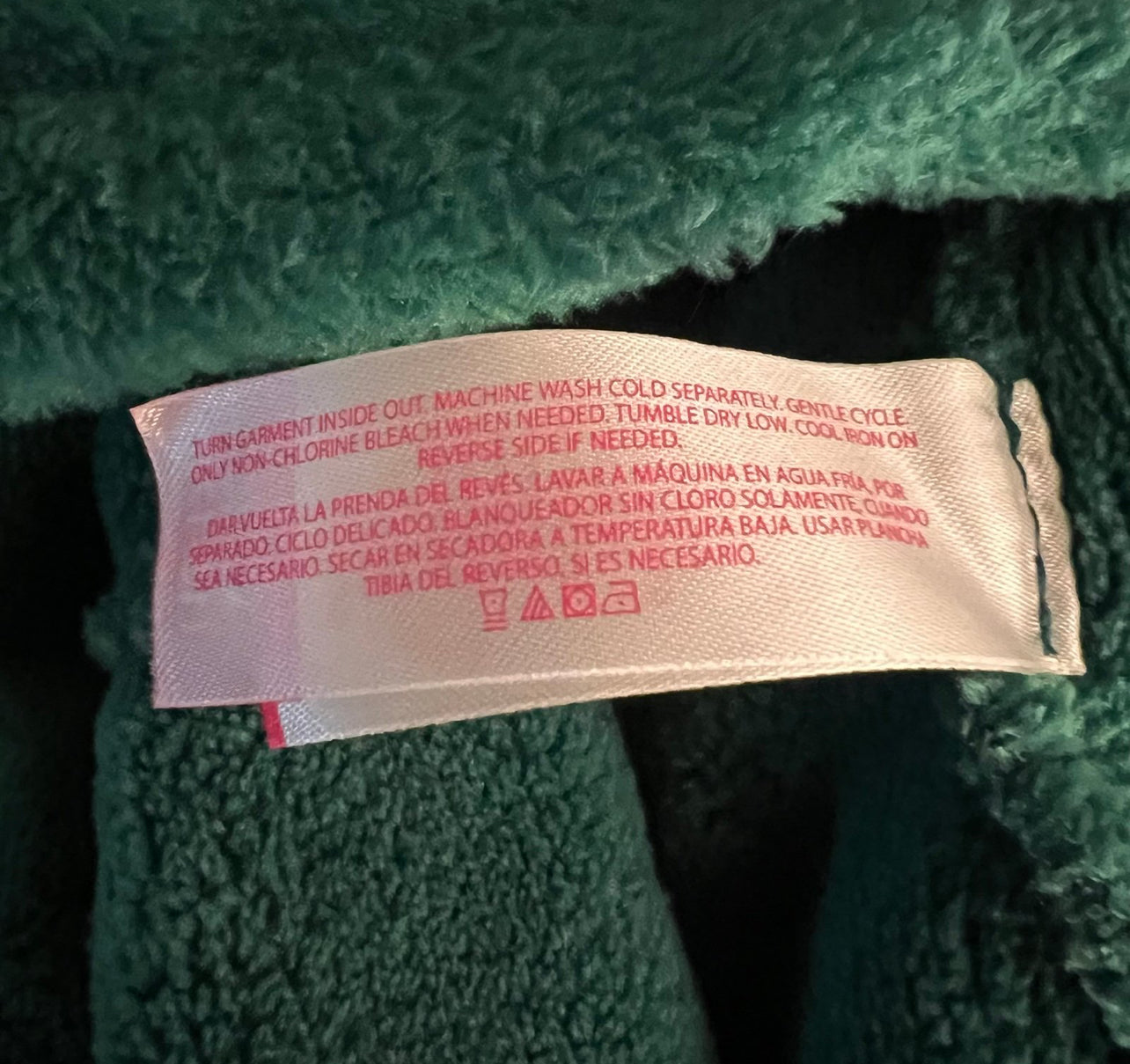 No Boundaries Christmas Elf Fleece Hoodie Pullover XL(15-17) Good Condition