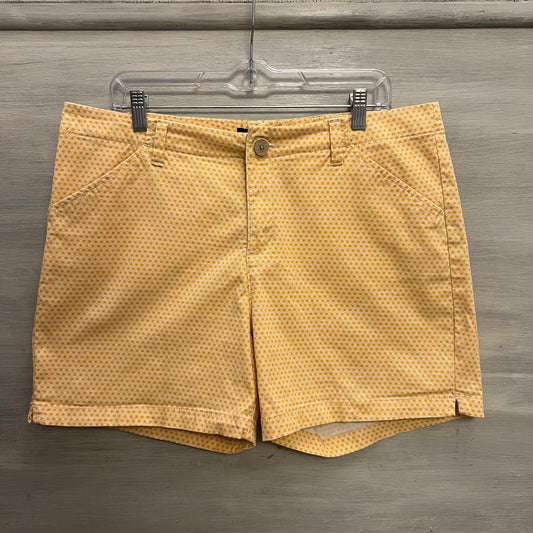 Lee 97% Cotton Geometric Daisy Print Regular Fit Mid Rise Shorts Size 16 Medium Good Condition