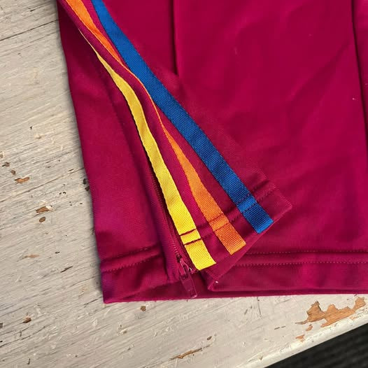 Adidas grun Fuchsia Athletic Track Pants Medium Like New