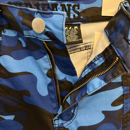 VIP Jeans Sculpting Stretch Camo Cargo Cropped Jogger Pants Size 17/18 New with Tags
