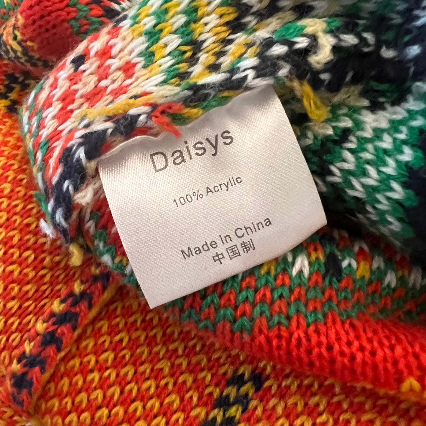 Daisys Boutique UNISEX Merry Christmas Navy Pullover Crewneck Sweater Good Condition
