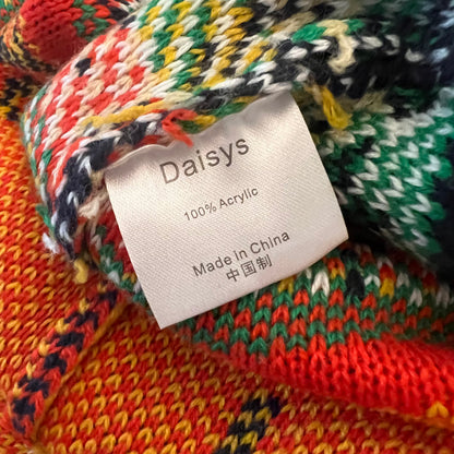 Daisys Boutique UNISEX Merry Christmas Navy Pullover Crewneck Sweater Good Condition