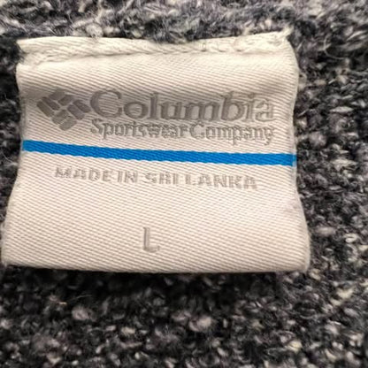 Columbia Navy Blue Hoodie Sweater Size Large Good Condition