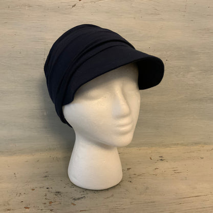 Set of 3 Jon Renau 95% Bamboo"The Softie Cap" Newsboy Style Hats Good Condition