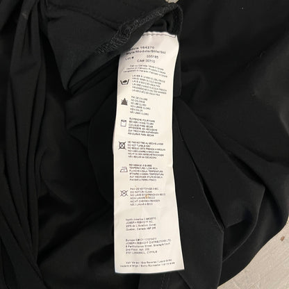 Joseph Ribkoff Elegant Black Sheer Flare Sleeve Ruched Side Blouse Size 6 New with Tags
