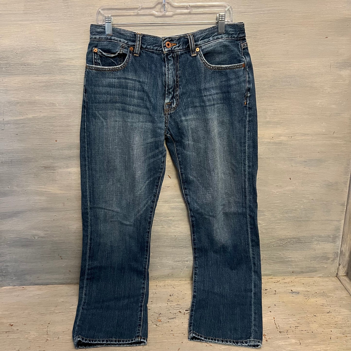 Lucky Brand 221 Original Straight Medium Wash Jeans 33x32 Like New