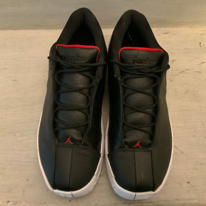 Nike Air Jordan TE 2 Low Black Athletic Shoes Size 11 Like New