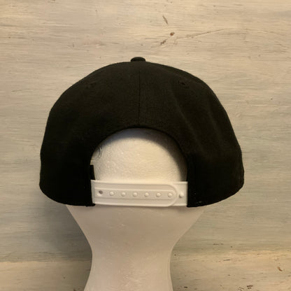 New Era 9Fifty Soles Inc. Philadelphia Soul Black Silver Snap Back Ball Cap Hat Good Condition