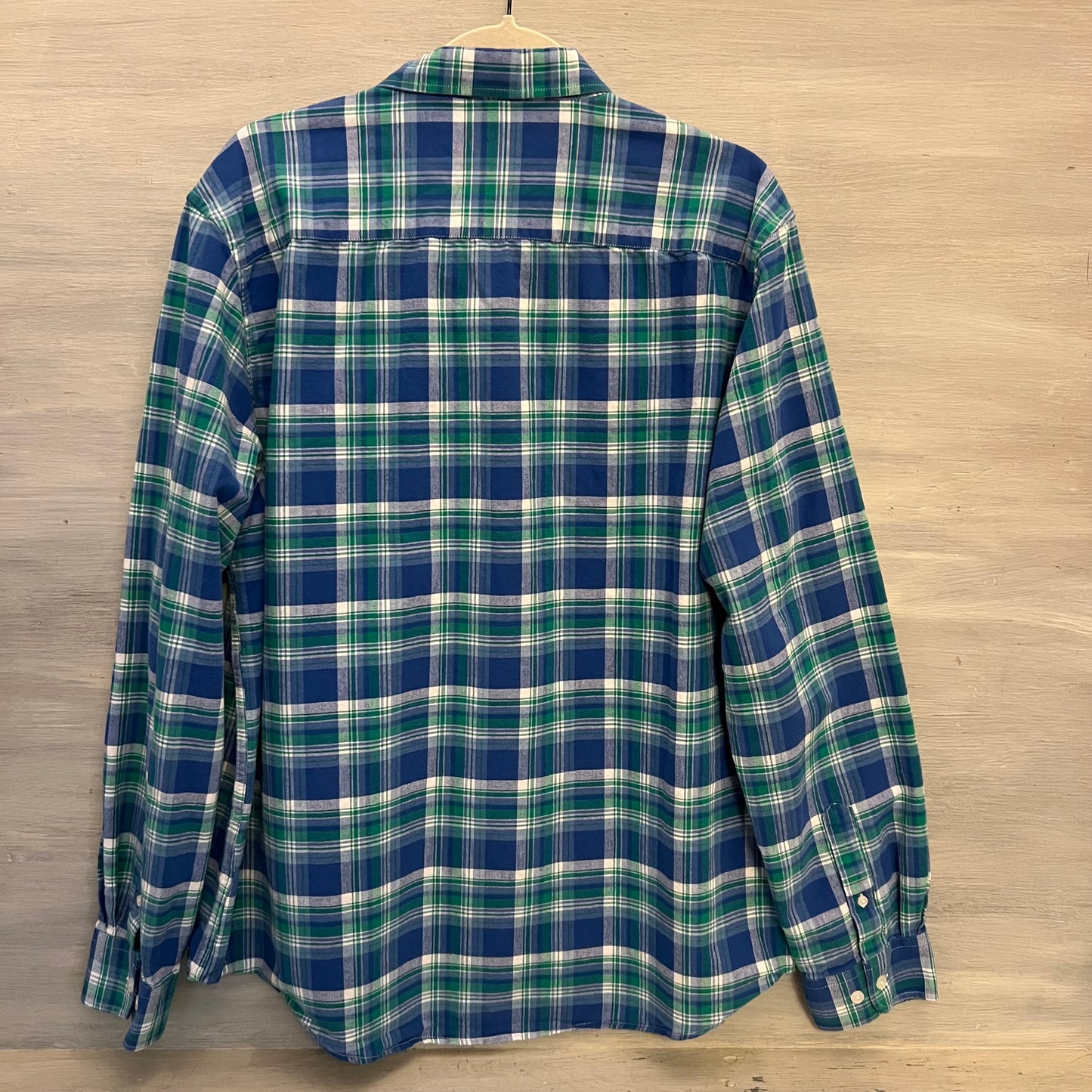 Simply Southern 100% Cotton Plaid Long Sleeve Men's Button Down Shirt Size XL Good Condition