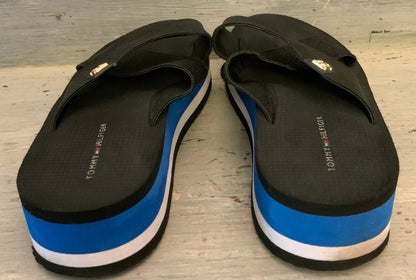 Tommy Hilfiger Slip On Wedge Platform Sandal Size 9.5 Good Condition