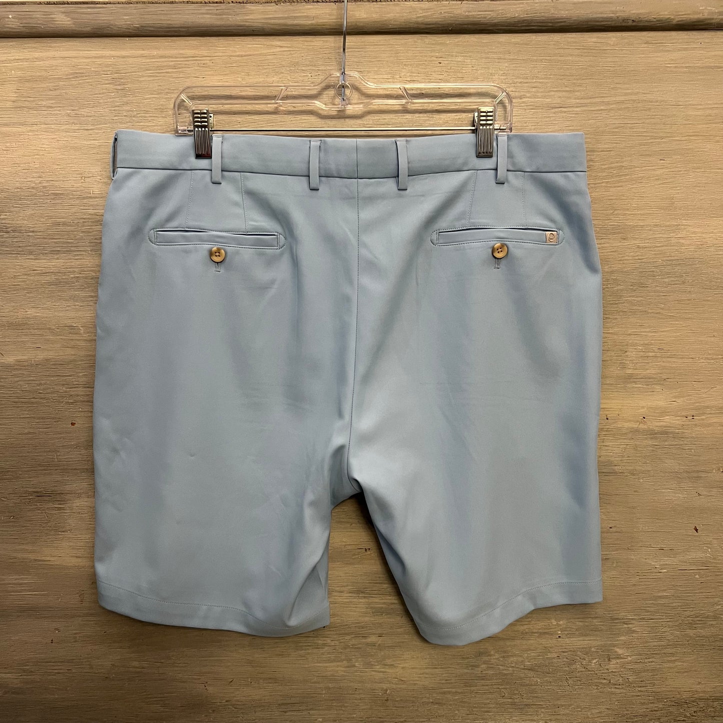 Peter Millar Pale Blue Chino Shorts Size 38 Like New