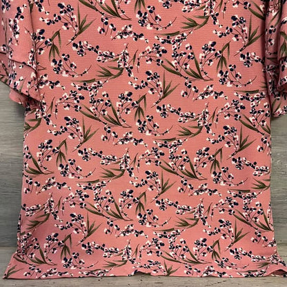 Belongsci Floral Above Knee Dress Medium Good Condition