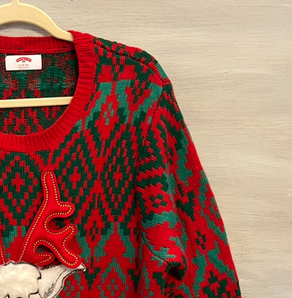 Holiday Time Cool Llama Ugly UNISEX Christmas Holiday Sweater XL Good Condition