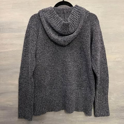 Columbia Navy Blue Hoodie Sweater Size Large Good Condition