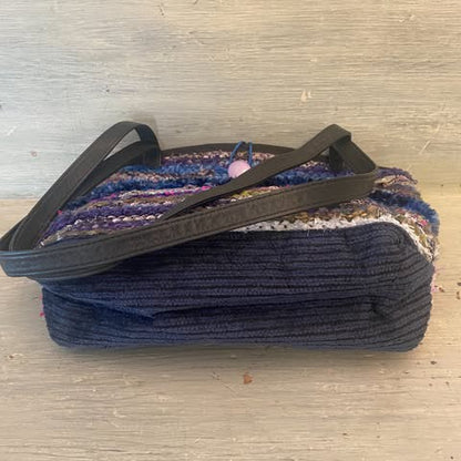 Endless Possibilities Shoulderbag Purse Handcrafted Colorful Rag Bag Like New