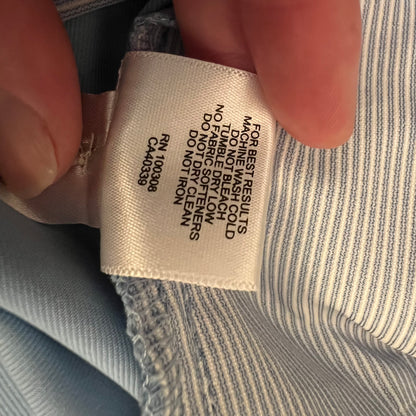 Peter Millar Pale Blue Chino Shorts Size 38 Like New