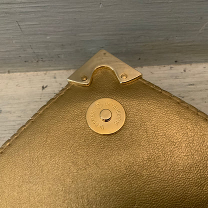 Vintage Gold Mesh Crossbody Bag Purse New without Tag