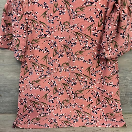 Belongsci Floral Above Knee Dress Medium Good Condition