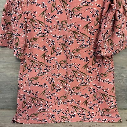 Belongsci Floral Above Knee Dress Medium Good Condition