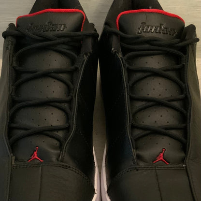 Nike Air Jordan TE 2 Low Black Athletic Shoes Size 11 Like New