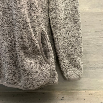 Simply Southern Gray Knit Pullover Sweatshirt Size Large Good Condition
