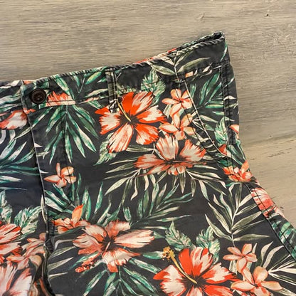 Aeropostale Shorts Men’s Tropical Print Men’s 36” Like New