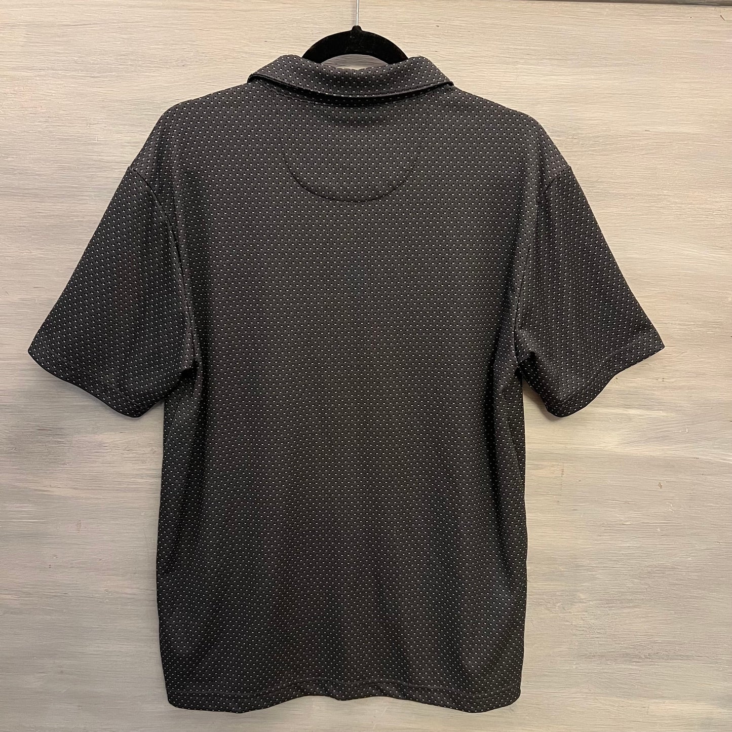 PGA Pro Tour Cool Play Dark Grey Polo Golf Shirt Medium Like New
