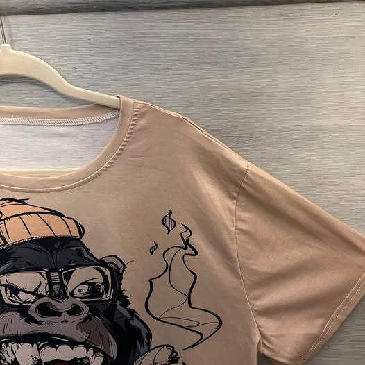 Project Chaos Badass Gorilla Artist Graphic T Shirt XL Like New