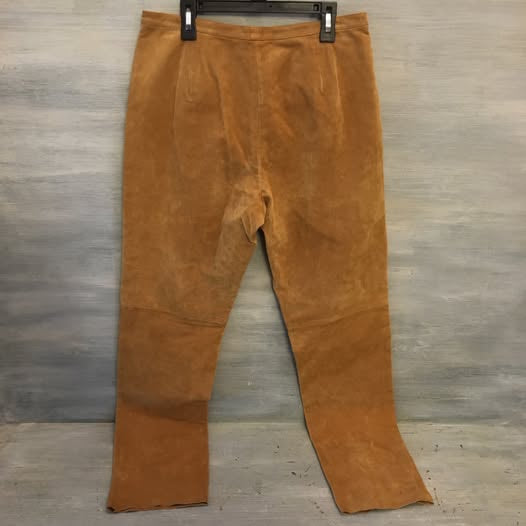 Cali Cali 100% Genuine Suede Leather Pants Size 8 Good Condition