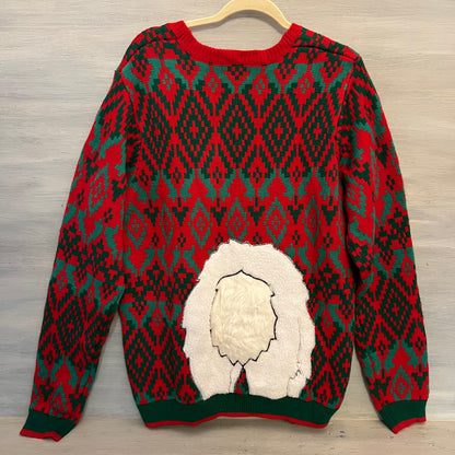 Holiday Time Cool Llama Ugly UNISEX Christmas Holiday Sweater XL Good Condition