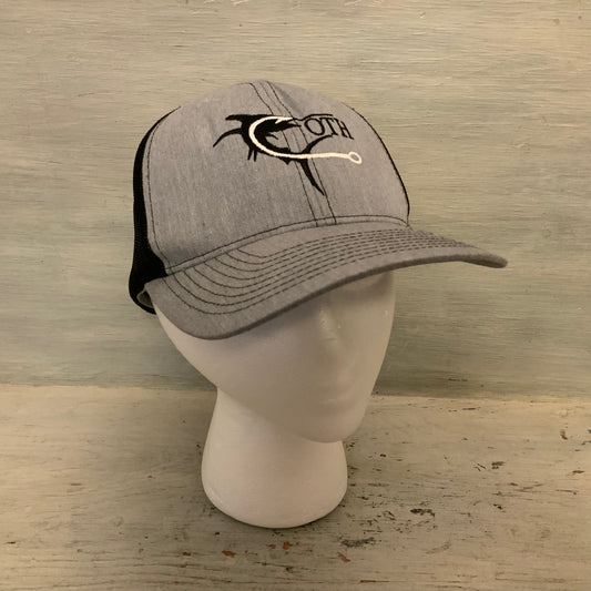 Richardson 112 On the Hook Fishwear Trucker Snapback Ballcap Adjustable Size Good Condition