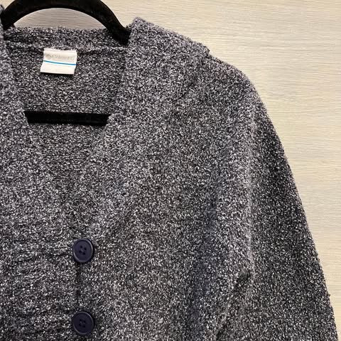 Columbia Navy Blue Hoodie Sweater Size Large Good Condition