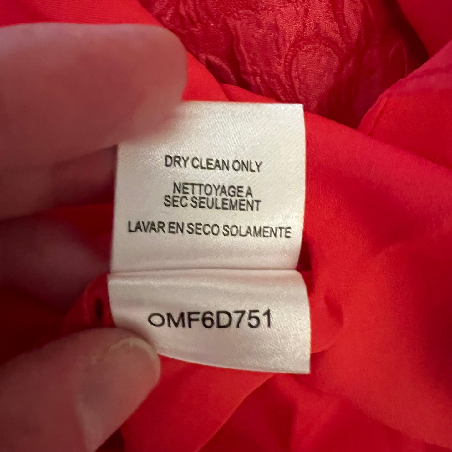BCBGMaxazria Strapless Red Shimmer Embossed Flower Mini Dress Size 8 New with Tags