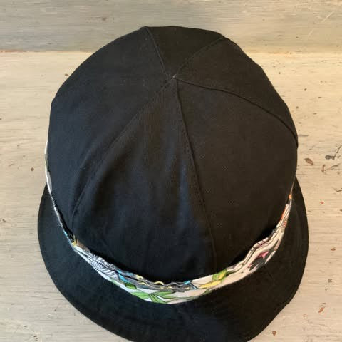 Sakroots Black Bucket Sunhat Good Condition