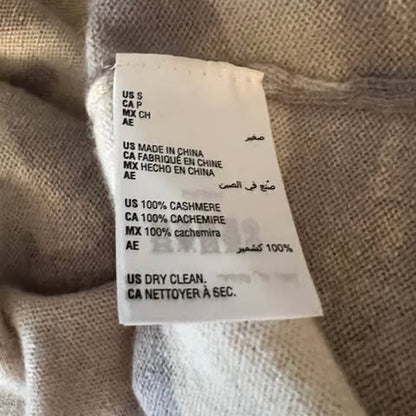Cashmere Charter Club Luxury Lightweight Camo Print Cashmere Sweater Size Small Good Condition